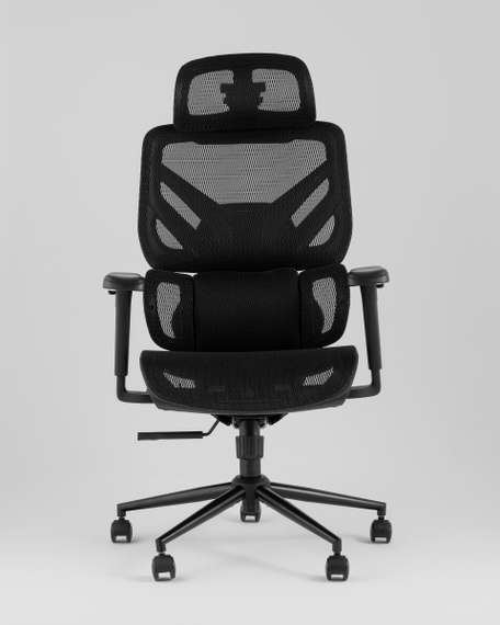 Кресло офисное TopChairs Structo черная сетка