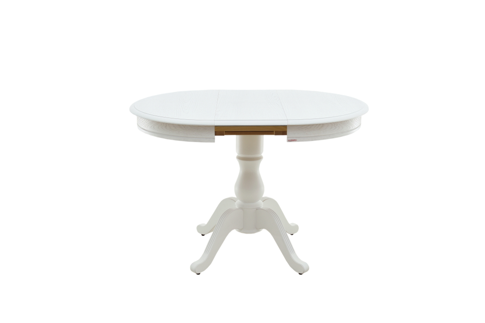 Стол Аврора Фабрицио D 82, Эмаль белая