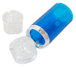 Автоматический мастурбатор-вагина 3 Function Masturbator (Цвет: синий с белым)