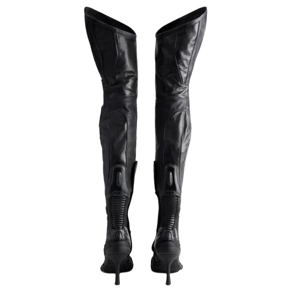 Balenciaga Over the knee Boots 9cm Women"s Black