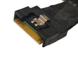 Кабель 2xSLIMLINE SAS 4i SFF-8654 - SLIMLINE SAS 8i SFF-8654 0.8 м