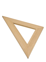 Треугольник из бука, 280 мм 90-45-45