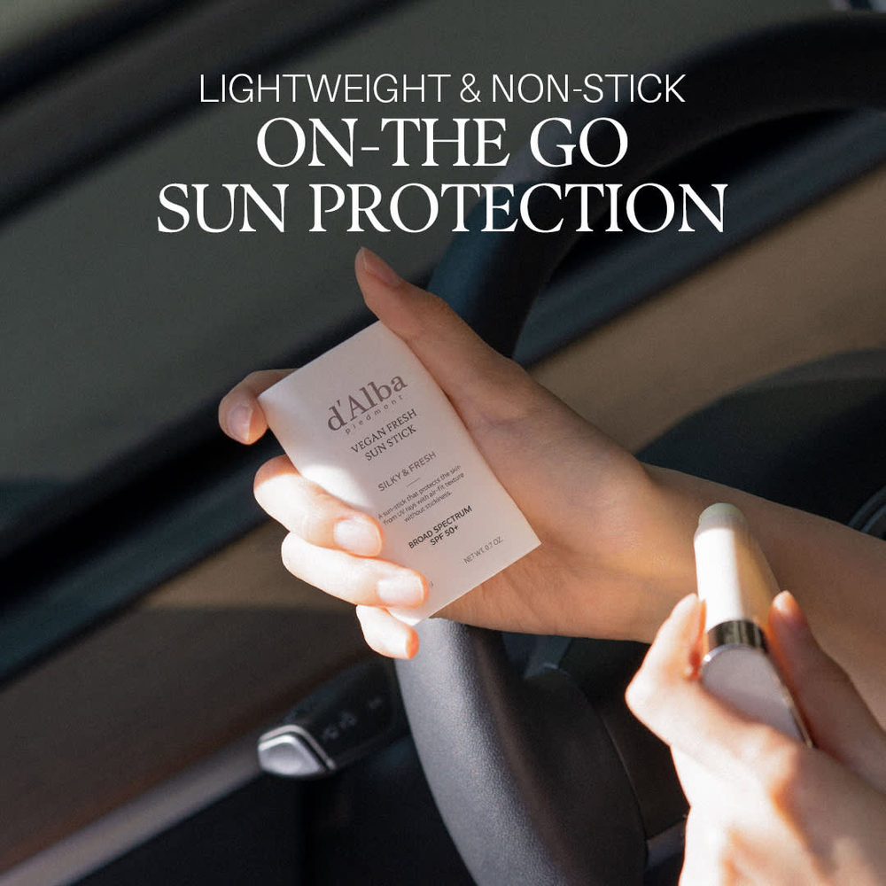 d'Alba, Vegan Fresh Sun Stick, SPF 50+, 20 г (0,7 унции)