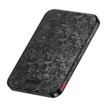 Внешний аккумулятор MagSafe SHARGE CarbonMag (5000 мА·ч) Беспроводная зарядка: Qi 15 Вт. Проводная зарядка: USB-C. Есть LED-индикация, поддержка PD 3.0, QC 3.0, PPS, AFC и FCP. Энергоёмкость — 19,25 Вт·ч. Максимальная выходная мощность — 20 Вт