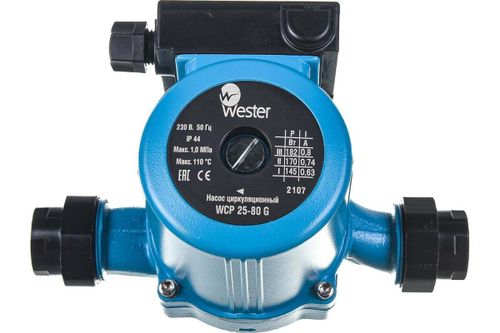 Насос циркуляционный Wester WCP 25-80G