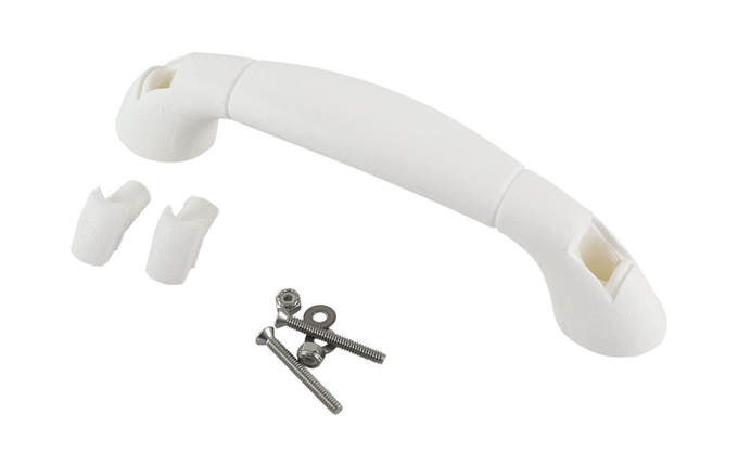 Ручка пластиковая, белая