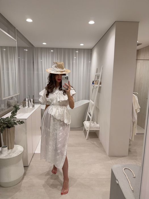 ПЛАТЬЕ РИТИ МОЛОЧНЫЙ