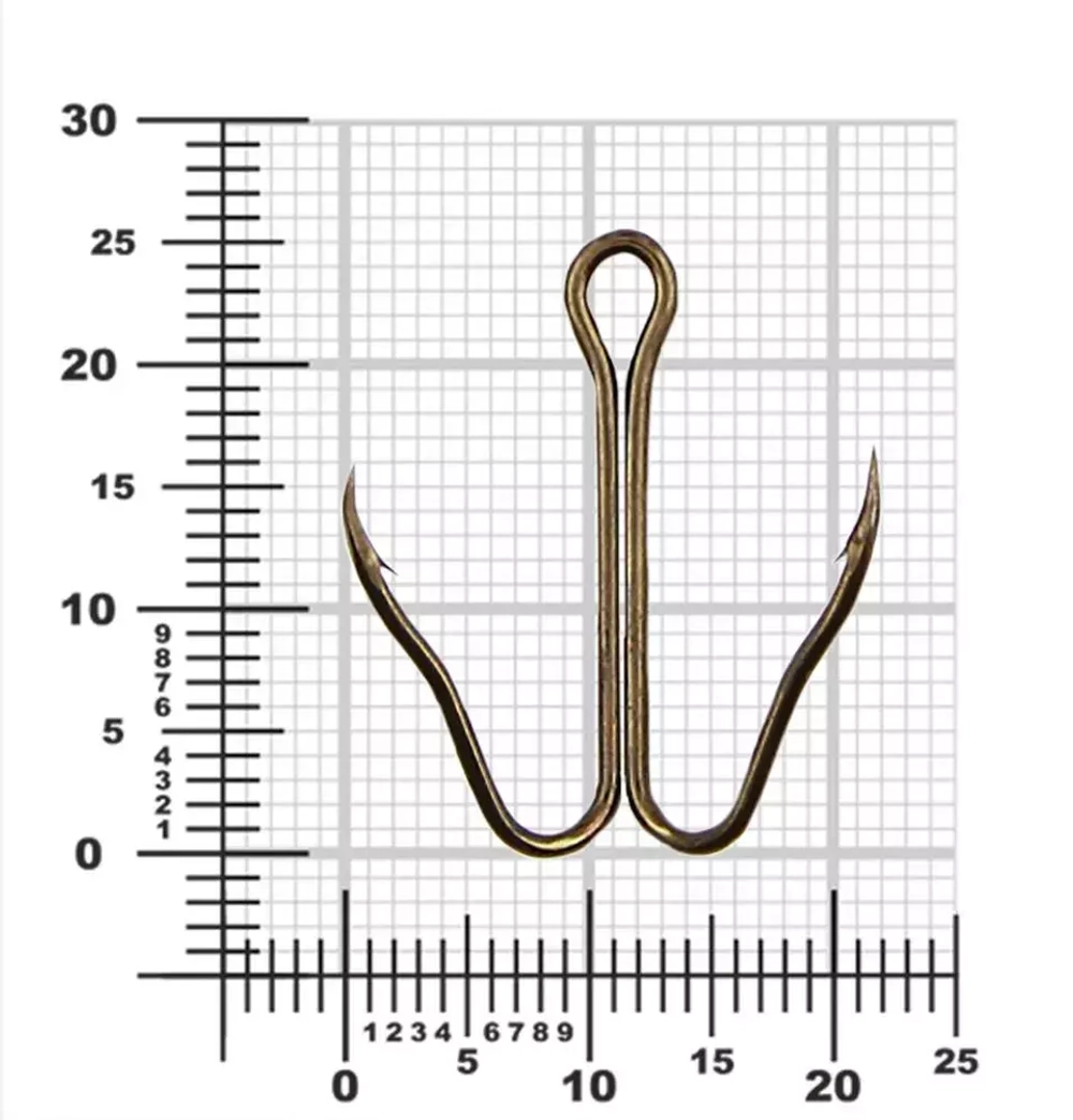 Двойник VD-086 Double Parrot Beak BZ (25шт/уп)