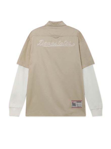 Мужская Рубашка Layered - Script