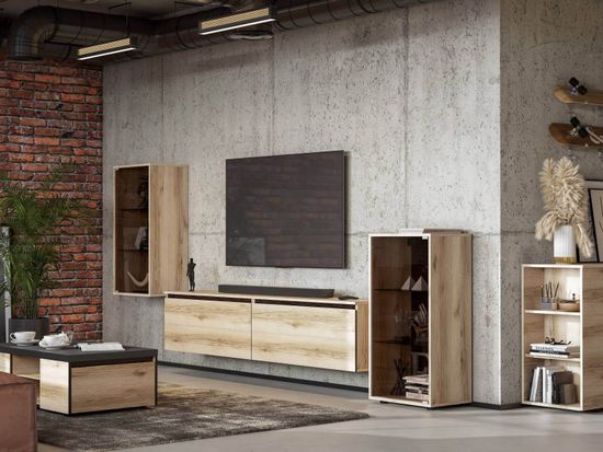 модульная система с использованием тумбы БЕРГЕН - 2 шт