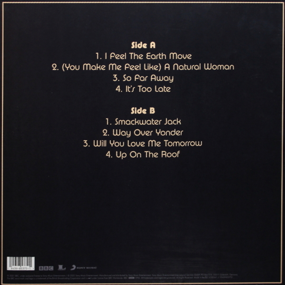 Carole King / Carole King In Concert Live at the BBC, 1971 (LP)