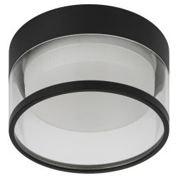 Светильник встраиваемый ЭРА KL82 BK под лампу GX53 черный