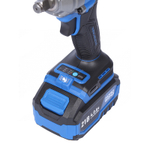 NORDBERG (NE802K) Гайковерт аккумуляторный, 1/2", 21В, 500 Нм с двумя 4A акк. и зар. уст-вом, в кейсе