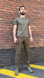 Футболка олива s.archon