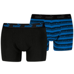 Мужское нижнее белье PUMA ELEMENTS MEN STRIPED BOXERS 2P