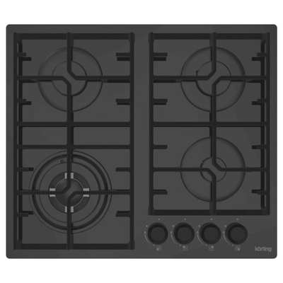 Газовая стеклянная варочная панель Korting HGG 6451 CTN
