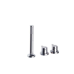 Смеситель в борт ванны термостатический с ручным душем DRAKO 3333TSCAM