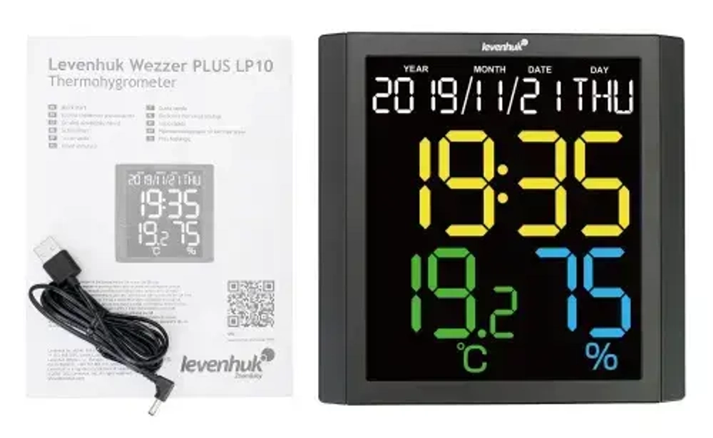 Термогигрометр Levenhuk Wezzer PLUS LP10