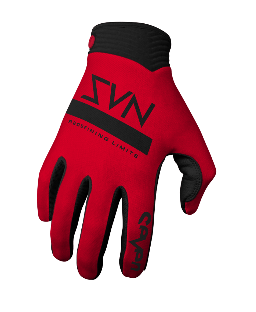 Мотоперчатки ZERO CONTOUR GLOVE RED