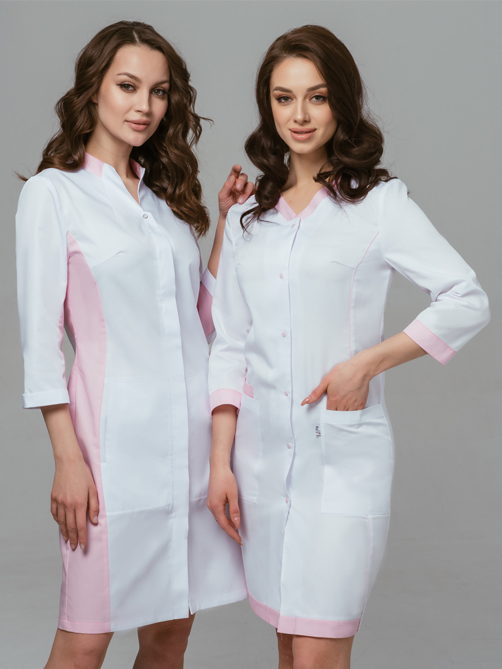 Халат медицинский женский | Х-250 ак 3/4 сатори