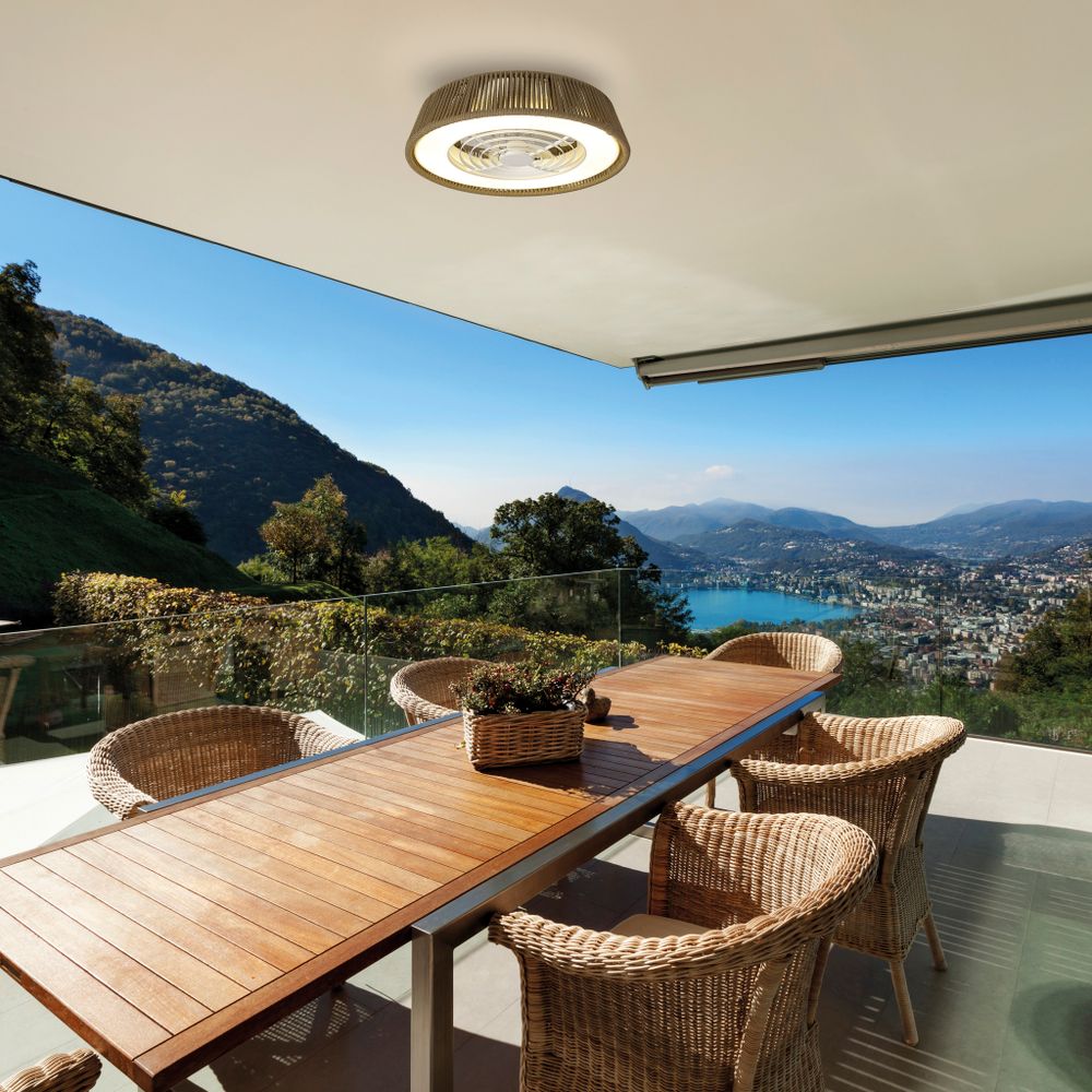 8228 Люстра потолочная-вентилятор POLINESIA NAUTIC