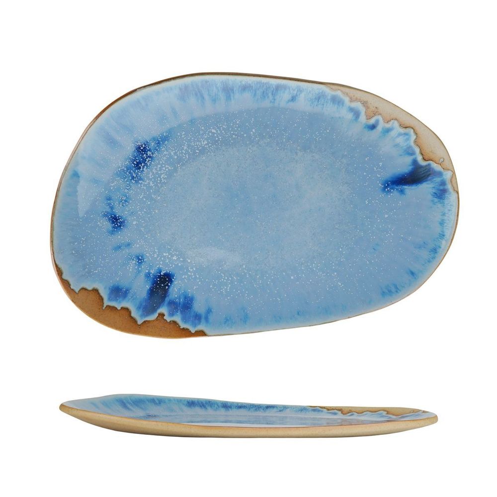 Блюдо для подачи 27.5*18*2.5 см, &quot;Blue Panasia&quot; P.L. Proff Cuisine