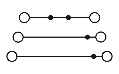 3046703 - UT 6-3L - Многоярусный клеммный модуль