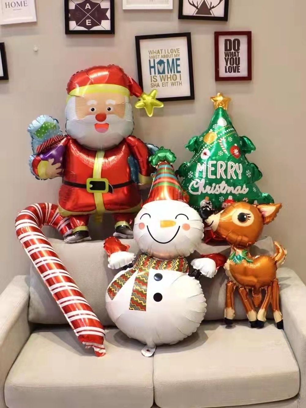 Шар (39"/99 см) Фигура, Веселый снеговик