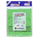 Goldsangsa, отшелушивающая мочалка, зеленый, 4 шт.