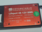 Плата контроля BMS LiFePO4 4S 12V 15A