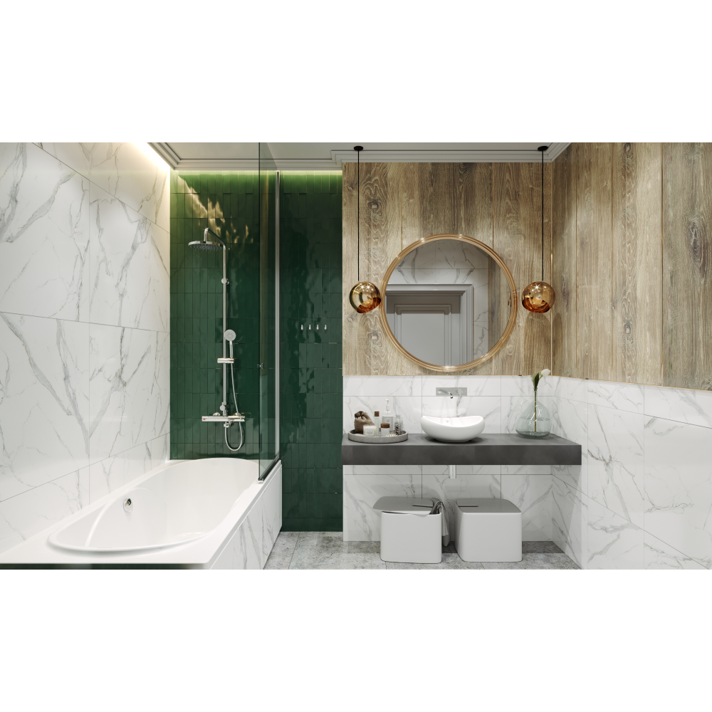 ВАННА АКРИЛОВАЯ ROCA Madeira 180x80 В комплектес каркас