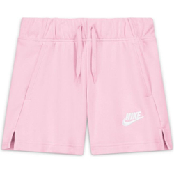 Шорты для девочки теннисные Nike Sportswear Club FT 5 Short G - pink foam/white