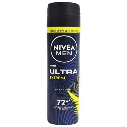 Дезодорант-антиперспирант спрей Nivea Men Ultra Extreme 150мл