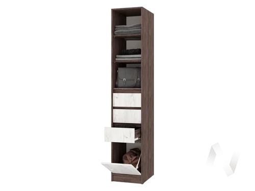 Пенал секция №29 НКМ Милана (ясень анкор/дуб эльза)