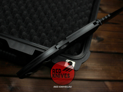 Нож Cold Steel 5 Max - руокять черный G10, черный клинок