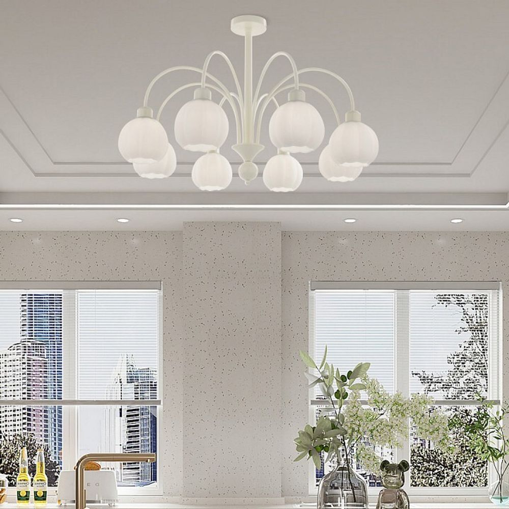 Люстра на штанге Arte Milano AM-Napoli 315066/D800/8 IV