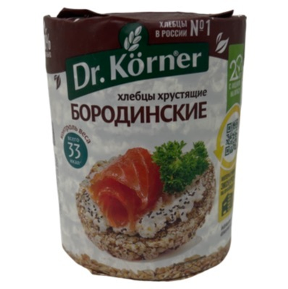 Хлебцы "Dr.Korner" бородинские 90гр
