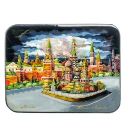 Народные промыслы ШК-55/ 76 Шкатулка «Москва» исп. Маркова