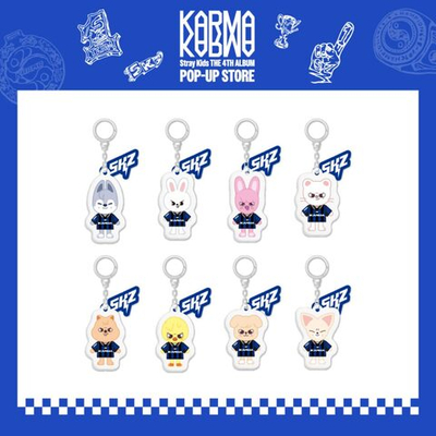 Брелок Stray Kids - POP-UP 'KARMA' SKZOO YINYANG KEYRING