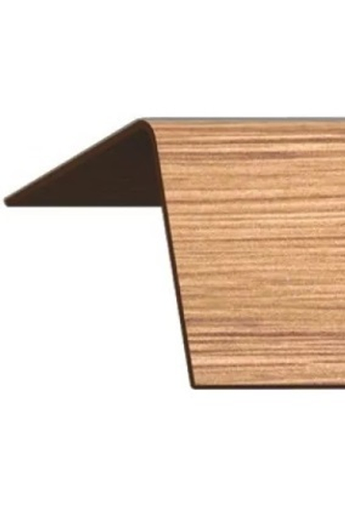 Угол с тиснением текстурный ПВХ 40*40*2,7 м Дуб янтарный
