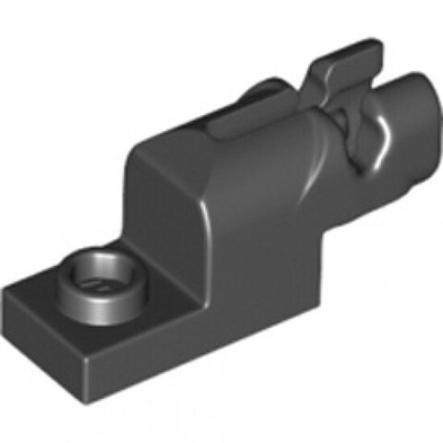 Lego 50шт Плитка модифицированная 1x2 с мини-бластером (черный) 15403-6102734