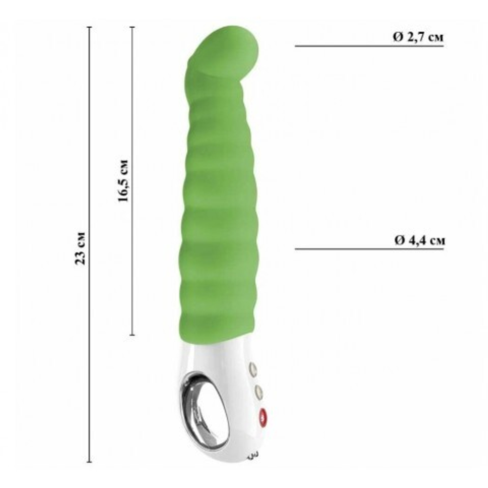 Вибратор Patchy Paul от Fun Factory зеленый