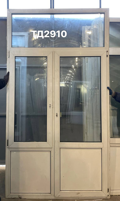 Дверь Пластиковая Б/У 271(в) х 149(ш) (Балконный Блок)