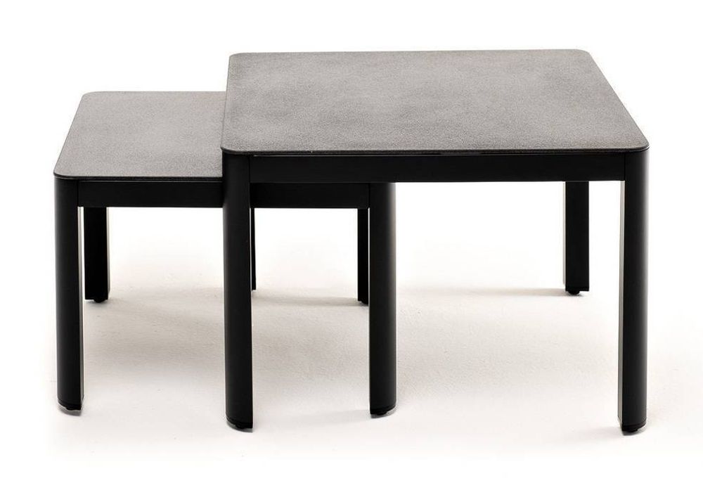 "Париж" столик журнальный, большой, цвет серый