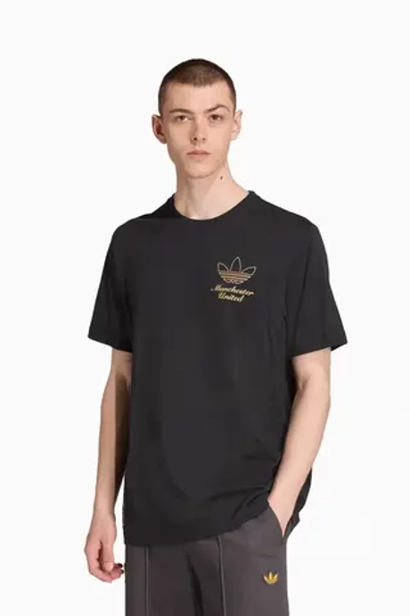 Футболка adidas Manchester United 25/26 Terrace Icons Graphic - черный