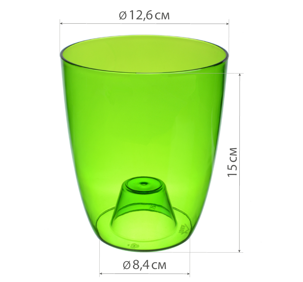 Кашпо ОРХИДЕЯ 1,5л М3147