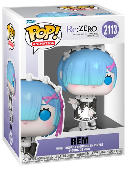Фигурка Funko POP! Animation Re:Zero Rem (2113) 86513 / Фигурка Фанко ПОП! по мотивам аниме "Re: Zero - жизнь с нуля в другом мире", Рем