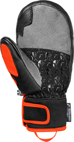 REUSCH 25/26 варежки горнолыжные юниорские 6571411_7588 Worldcup Warrior GS Junior Mitten Bl/Sil/Fl Red