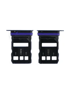 Sim лоток для ZTE Nubia Red Magic 10 черный (Black)
