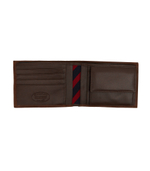 Кожаный кошелек Johnson Tommy Hilfiger - коричневый(AM0AM00659)